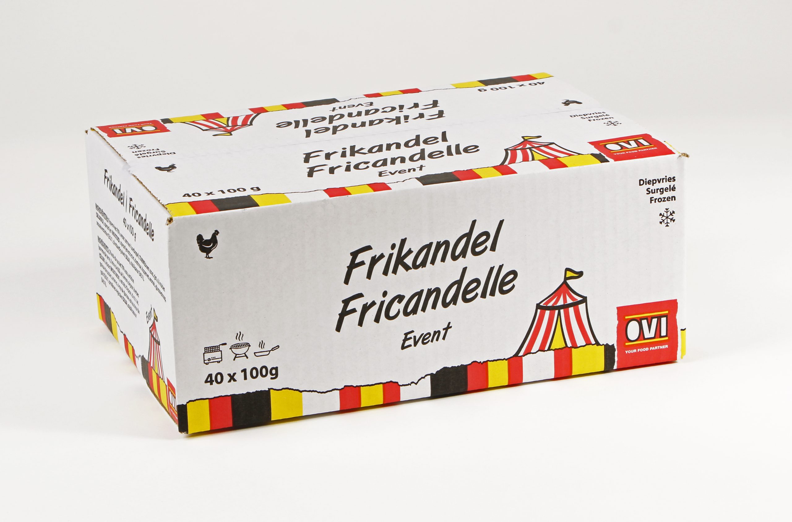 Frikandel 40 x 100g OVI EVENT