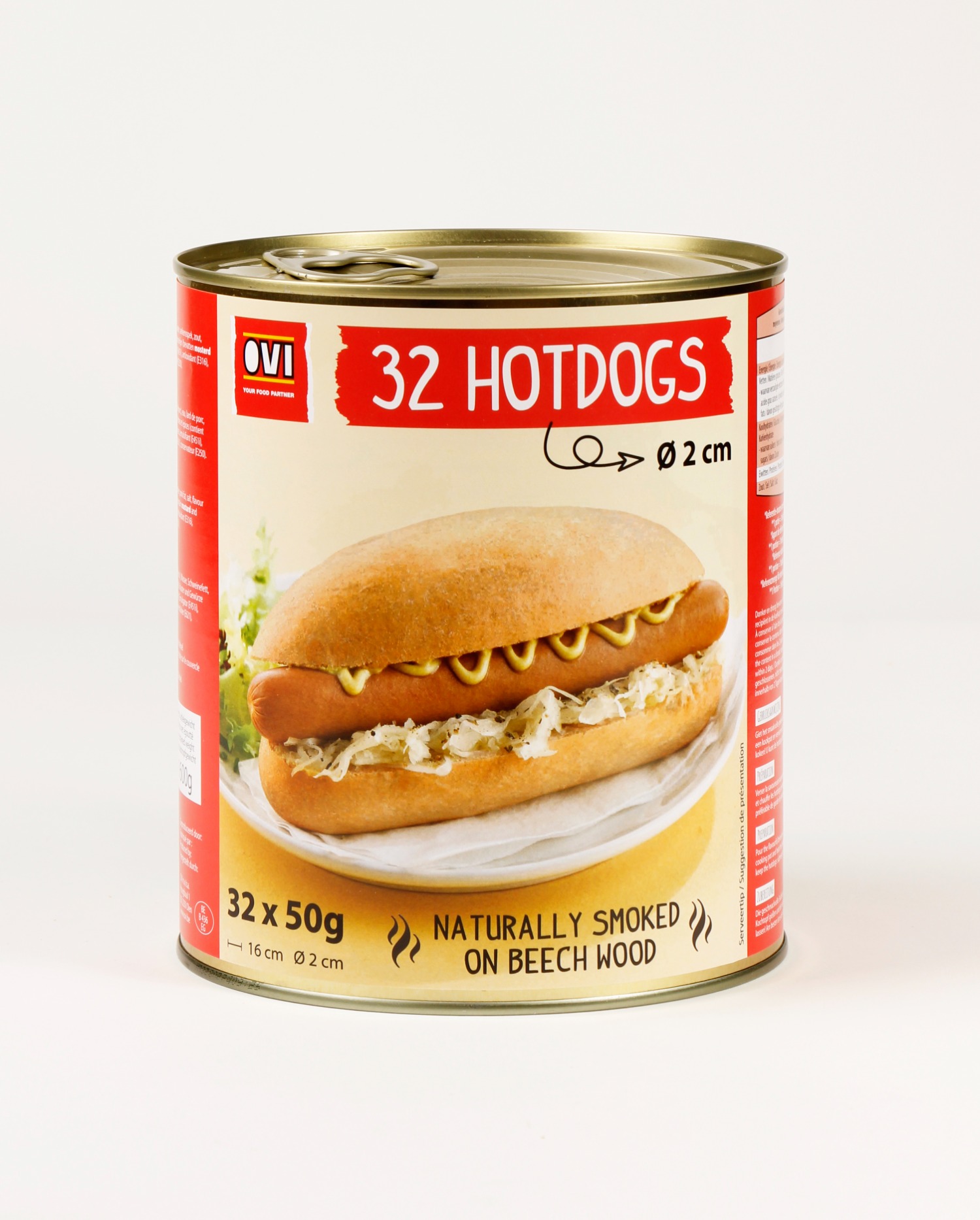 Hotdog 32 x 50g OVI